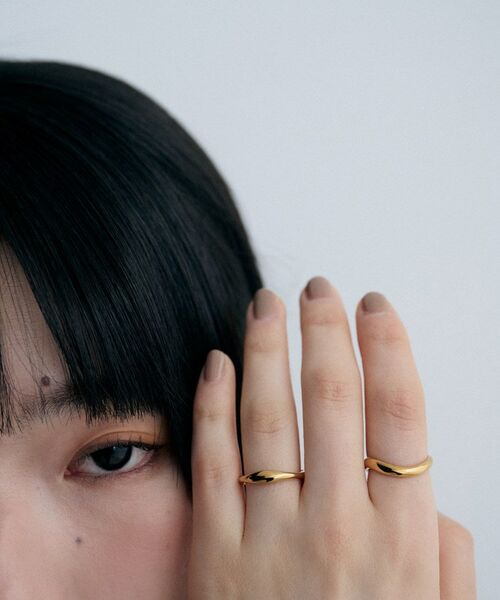 COCOSHNIK / ココシュニック リング | シルバー 3ウェーブリング GP | 詳細8