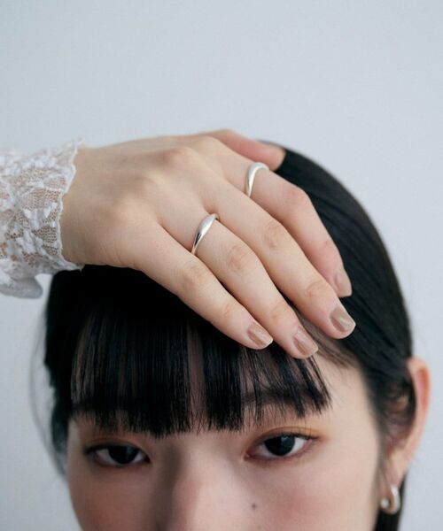 COCOSHNIK / ココシュニック リング | シルバー 3ウェーブリング | 詳細7