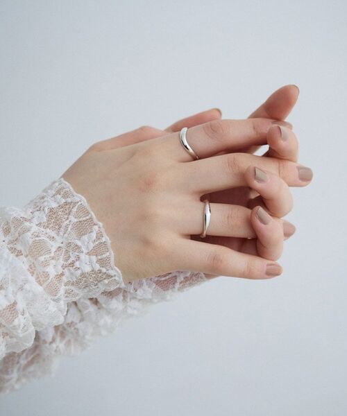 COCOSHNIK / ココシュニック リング | シルバー 3ウェーブリング | 詳細8