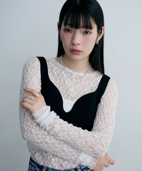 COCOSHNIK / ココシュニック ピアス・イヤリング | シルバー ハギーフープ トラックピアス | 詳細7