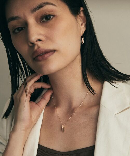 COCOSHNIK / ココシュニック ネックレス・ペンダント・チョーカー | K10ミックスチェーン ネックレス | 詳細8