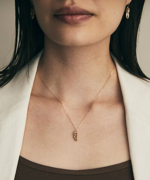 COCOSHNIK / ココシュニック ネックレス・ペンダント・チョーカー | K10ミックスチェーン ネックレス | 詳細9