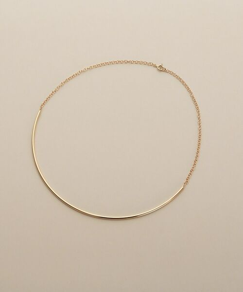 COCOSHNIK / ココシュニック ネックレス・ペンダント・チョーカー | K10中空チューブチョーカー ネックレス | 詳細4