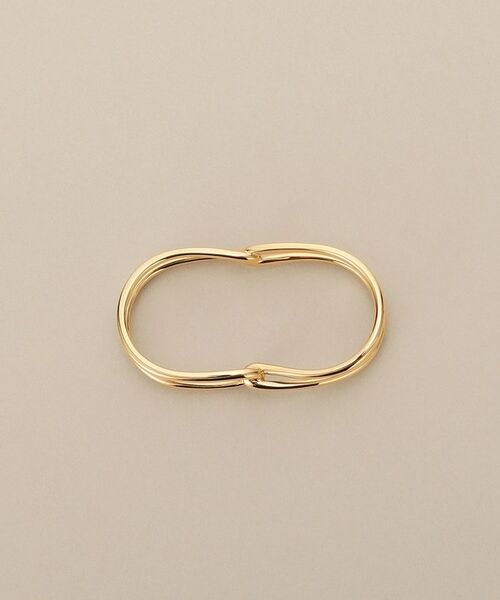 COCOSHNIK / ココシュニック リング | K10デュアルノットWフィンガー リング | 詳細4