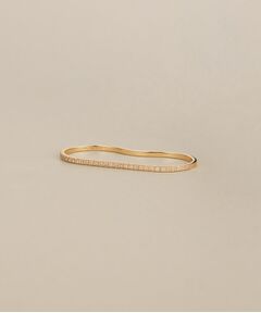 COCOSHNIK / ココシュニック リング | K10ダイヤモンド ダブルフィンガー リング