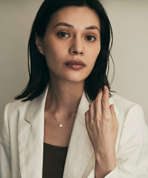 COCOSHNIK / ココシュニック リング | K18ダイヤモンド 爪留め2段 リング | 詳細7