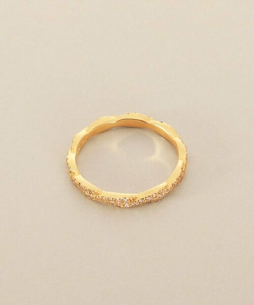 COCOSHNIK / ココシュニック リング | K18ダイヤモンド ツイスト リング | 詳細3