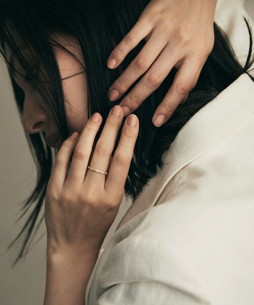 COCOSHNIK / ココシュニック リング | K18ダイヤモンド ツイスト リング | 詳細8