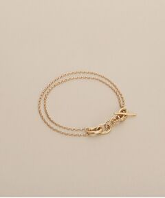 COCOSHNIK / ココシュニック ブレスレット・バングル | K10ミックスチェーンマンテル ブレスレット