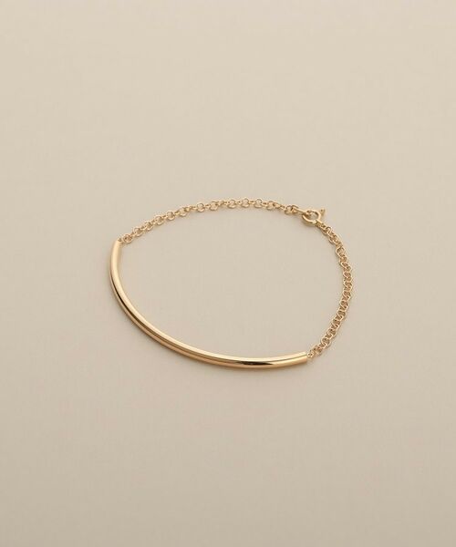COCOSHNIK / ココシュニック ブレスレット・バングル | K10中空チューブバングル ブレスレット | 詳細1