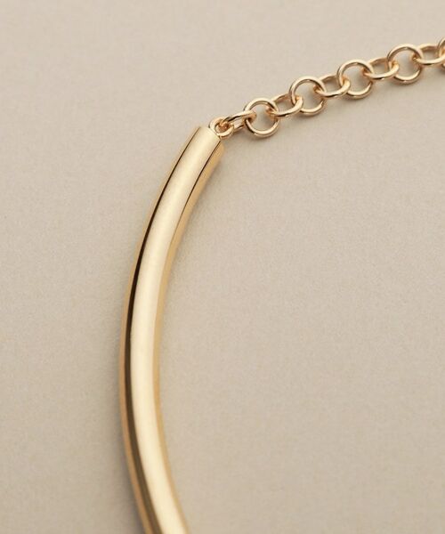 COCOSHNIK / ココシュニック ブレスレット・バングル | K10中空チューブバングル ブレスレット | 詳細2