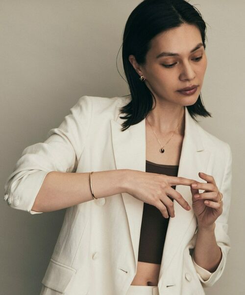 COCOSHNIK / ココシュニック ブレスレット・バングル | K10中空チューブバングル | 詳細6