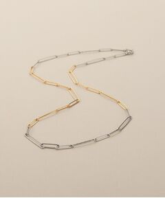 COCOSHNIK / ココシュニック ネックレス・ペンダント・チョーカー | K18×プラチナ カットPCフィガロ ネックレス