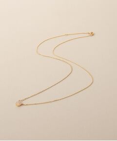 COCOSHNIK / ココシュニック ネックレス・ペンダント・チョーカー | K10ダイヤモンド ランダムパヴェクッション ネックレス