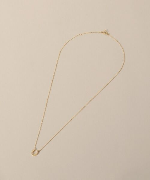 COCOSHNIK / ココシュニック ネックレス・ペンダント・チョーカー | K18ダイヤモンド 馬蹄モチーフ ネックレス大 | 詳細5