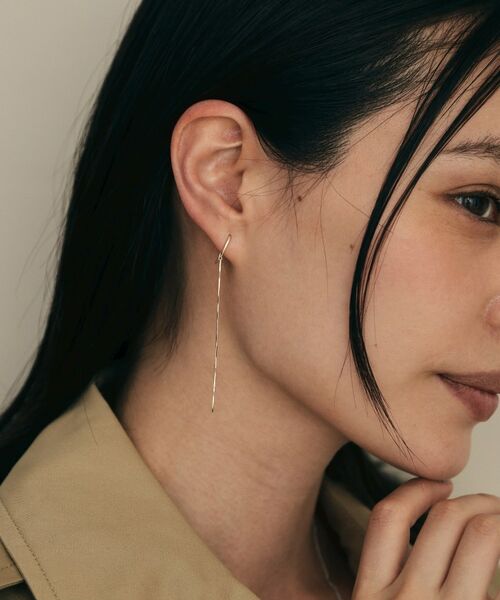 COCOSHNIK / ココシュニック ピアス・イヤリング | K10コンパクトチェーン フックピアス | 詳細7
