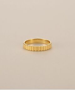 COCOSHNIK / ココシュニック リング | K18ガドルーンカット中 リング大