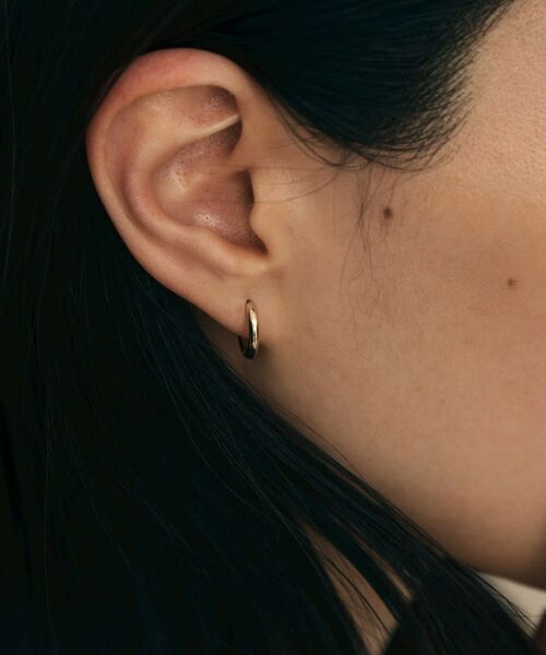 COCOSHNIK / ココシュニック ピアス・イヤリング | K10丸線 中折れピアス | 詳細7