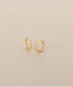 COCOSHNIK / ココシュニック ピアス・イヤリング | K18丸線 中折れピアス