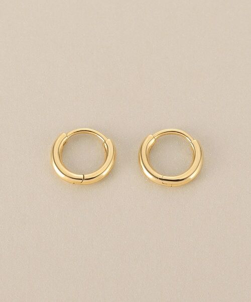 COCOSHNIK / ココシュニック ピアス・イヤリング | K18丸線 中折れピアス | 詳細4