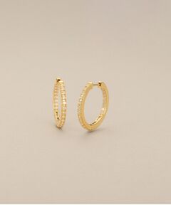 COCOSHNIK / ココシュニック ピアス・イヤリング | K18ダイヤモンド インサイドダイヤ ワンタッチピアス