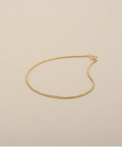 COCOSHNIK / ココシュニック ブレスレット・バングル | K10クリスクロスチェーン ブレスレット