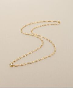 COCOSHNIK / ココシュニック ネックレス・ペンダント・チョーカー | K18ダイヤモンド オーバルカットふせ込み ネックレス