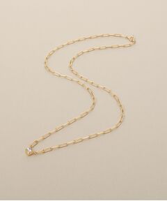 COCOSHNIK / ココシュニック ネックレス・ペンダント・チョーカー | K18ダイヤモンド エメラルドカットふせ込み ネックレス