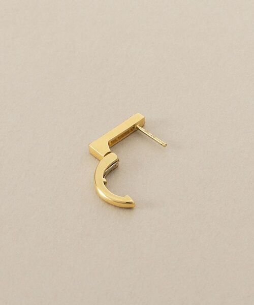 COCOSHNIK / ココシュニック ピアス・イヤリング | K18ダイヤモンド 平打ち ワンタッチピアス | 詳細4