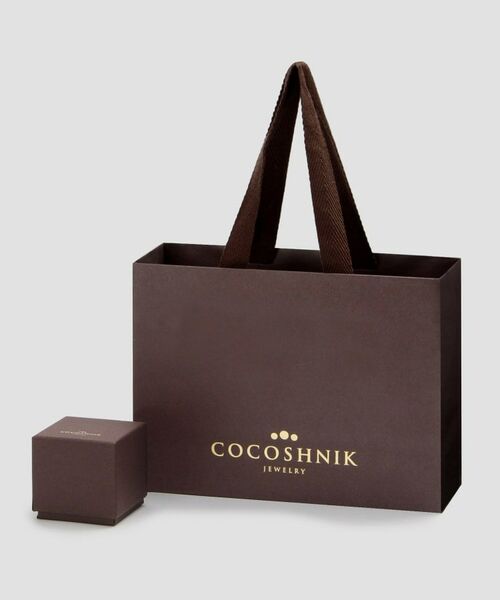 COCOSHNIK / ココシュニック リング | K18ダイヤモンド パヴェチェーンモチーフ リング | 詳細5