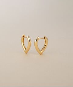 COCOSHNIK / ココシュニック ピアス・イヤリング | K18ドロップシェイプ 中折れピアス