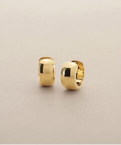 COCOSHNIK / ココシュニック ピアス・イヤリング | K18中空平甲 中折れピアス
