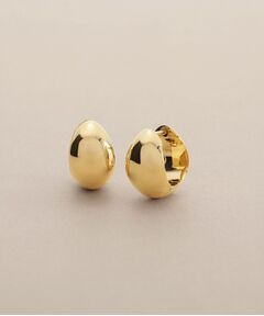 COCOSHNIK / ココシュニック ピアス・イヤリング | K18中空ペアシェイプ 中折れピアス