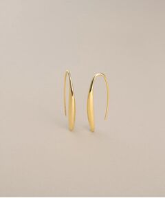 COCOSHNIK / ココシュニック ピアス・イヤリング | K10マーキスシェイプ フックピアス