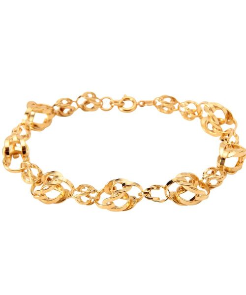 COCOSHNIK ONKITSCH / ココシュニックオンキッチュ ブレスレット・バングル | シルバー バスケットチェーン ブレスレット GP | 詳細1