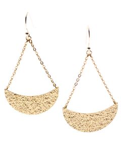 COCOSHNIK ONKITSCH / ココシュニックオンキッチュ ピアス・イヤリング | テクスチャープレート フックピアス (K10フック)