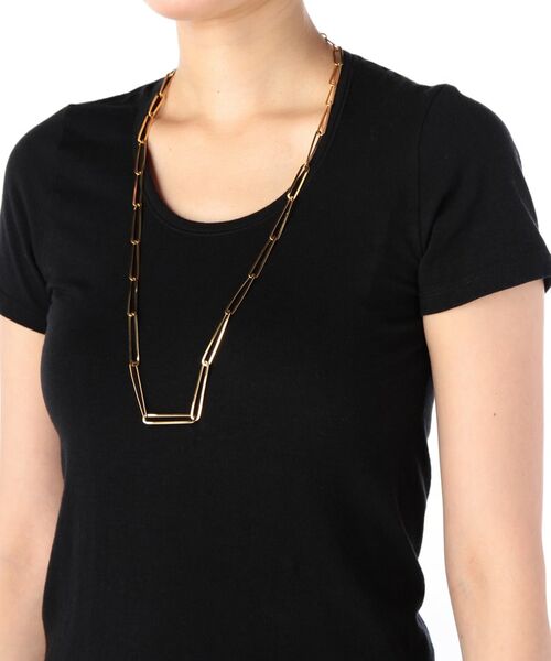 COCOSHNIK ONKITSCH / ココシュニックオンキッチュ ネックレス・ペンダント・チョーカー | グラデーションチェーン長角 ロングネックレス | 詳細5