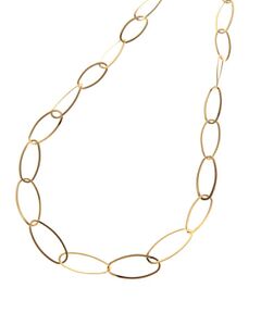 COCOSHNIK ONKITSCH / ココシュニックオンキッチュ ネックレス・ペンダント・チョーカー | シルバー グラデーションチェーンオーバル ロングネックレス GP