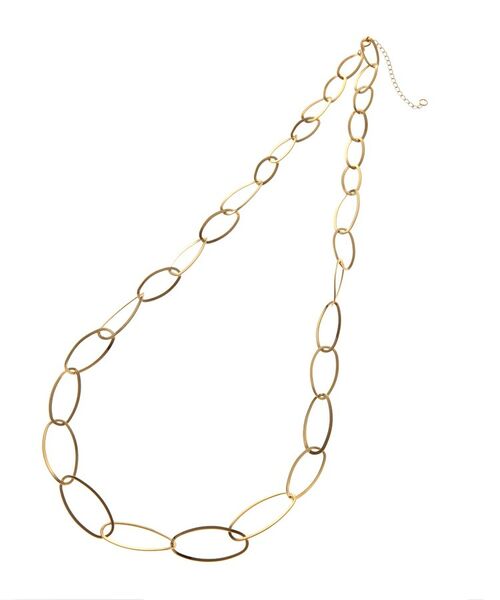 COCOSHNIK ONKITSCH / ココシュニックオンキッチュ ネックレス・ペンダント・チョーカー | シルバー グラデーションチェーンオーバル ロングネックレス GP | 詳細2