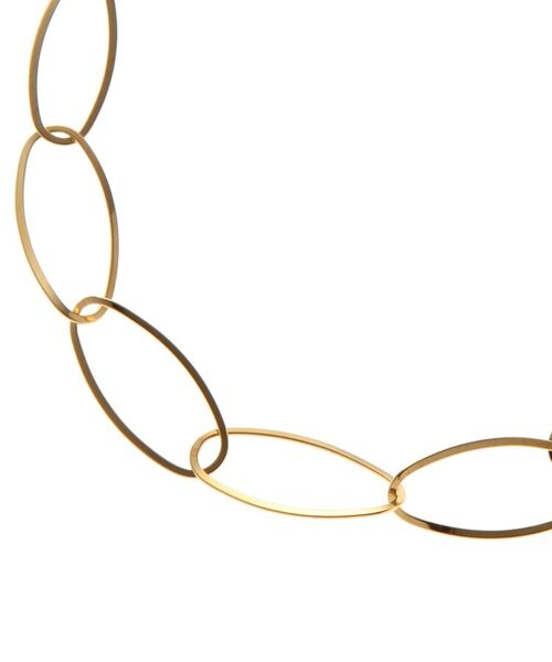 COCOSHNIK ONKITSCH / ココシュニックオンキッチュ ネックレス・ペンダント・チョーカー | シルバー グラデーションチェーンオーバル ロングネックレス GP | 詳細3