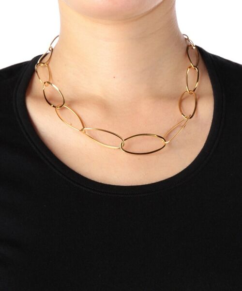 COCOSHNIK ONKITSCH / ココシュニックオンキッチュ ネックレス・ペンダント・チョーカー | グラデーションチェーンオーバル ネックレス | 詳細4