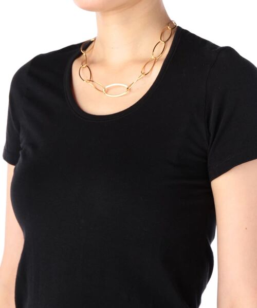 COCOSHNIK ONKITSCH / ココシュニックオンキッチュ ネックレス・ペンダント・チョーカー | グラデーションチェーンオーバル ネックレス | 詳細5