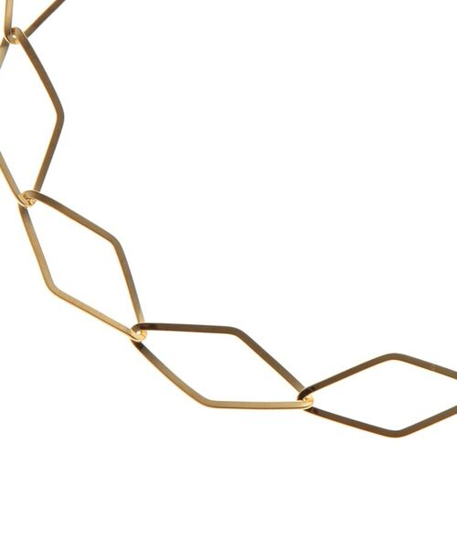 COCOSHNIK ONKITSCH / ココシュニックオンキッチュ ネックレス・ペンダント・チョーカー | グラデーションチェーン菱形 ロングネックレス | 詳細3