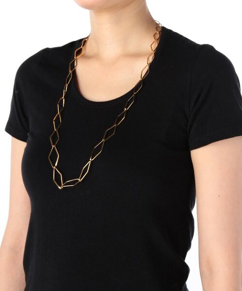 COCOSHNIK ONKITSCH / ココシュニックオンキッチュ ネックレス・ペンダント・チョーカー | グラデーションチェーン菱形 ロングネックレス | 詳細5