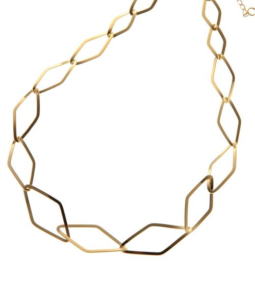 COCOSHNIK ONKITSCH / ココシュニックオンキッチュ ネックレス・ペンダント・チョーカー | グラデーションチェーン菱形 ネックレス | 詳細1