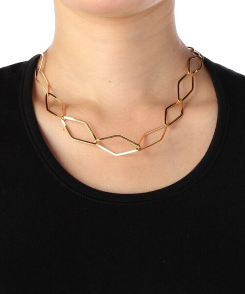 COCOSHNIK ONKITSCH / ココシュニックオンキッチュ ネックレス・ペンダント・チョーカー | グラデーションチェーン菱形 ネックレス | 詳細4