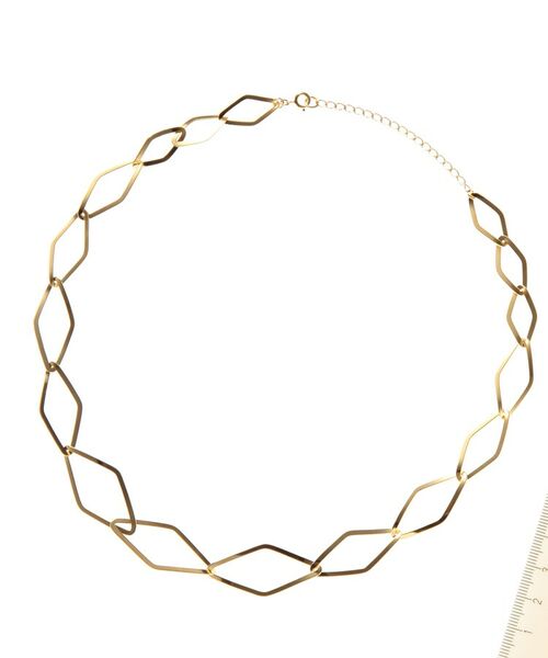 COCOSHNIK ONKITSCH / ココシュニックオンキッチュ ネックレス・ペンダント・チョーカー | グラデーションチェーン菱形 ネックレス | 詳細6