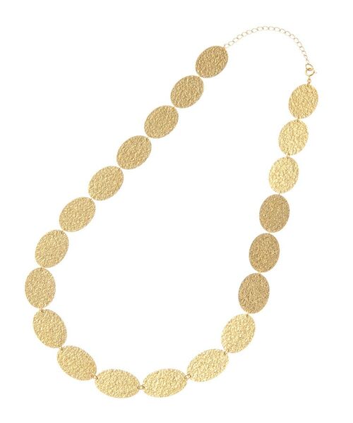 COCOSHNIK ONKITSCH / ココシュニックオンキッチュ ネックレス・ペンダント・チョーカー | テクスチャープレートオーバル連続 ネックレス | 詳細2