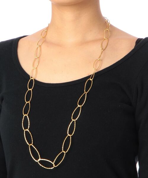 COCOSHNIK ONKITSCH / ココシュニックオンキッチュ ネックレス・ペンダント・チョーカー | グラデーション カットチェーン ロングネックレス | 詳細4