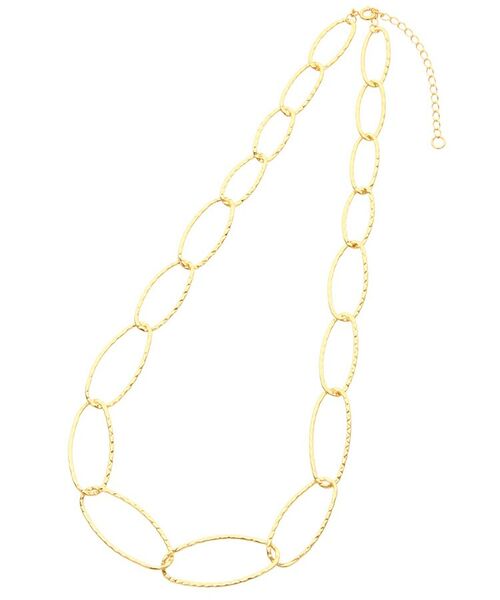 COCOSHNIK ONKITSCH / ココシュニックオンキッチュ ネックレス・ペンダント・チョーカー | グラデーション カットチェーン ネックレス | 詳細1